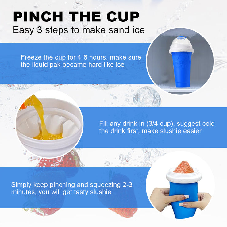 Magic Slushy Maker Squeeze Cup