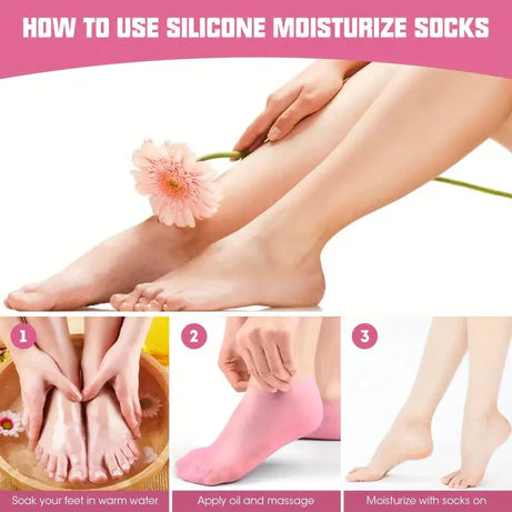 Moisturizing Silicon Socks