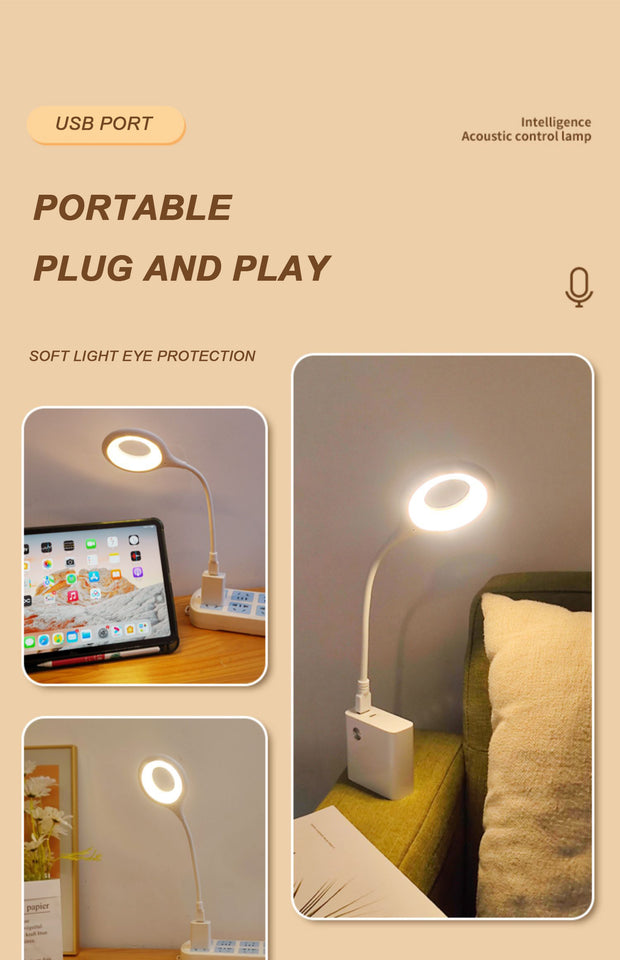 USB Smart Voice Control Light