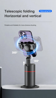 Face Tracking Gimbal Stabilizer Auto 360° Rotation