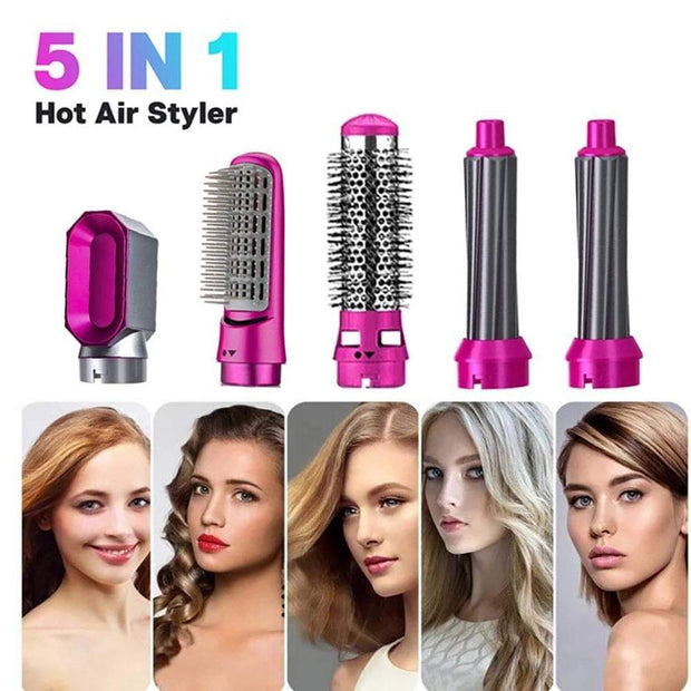 PROFESSIONAL CURLING IRON HAIR STRAIGHTENER (5 in 1 HAIR STYLER)