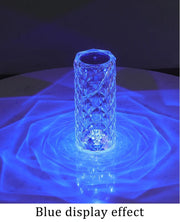 CRYSTAL DIAMOND TABLE LAMP