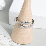 Hug Couple Ring (Pair of 2)