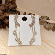 Drop Pearl Ear Cuffs